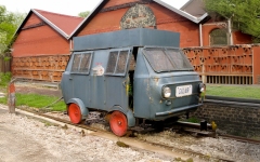 Rivarossi HR9008D - H0 - Draisine Fiat 500, FS, Ep. V - DC-Digital